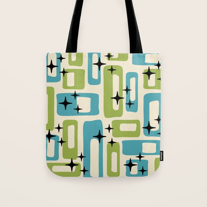 Mid Century Modern Tote Bag Gallery Image 1