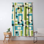 Mid Century Modern Window Curtain Gallery Image 5