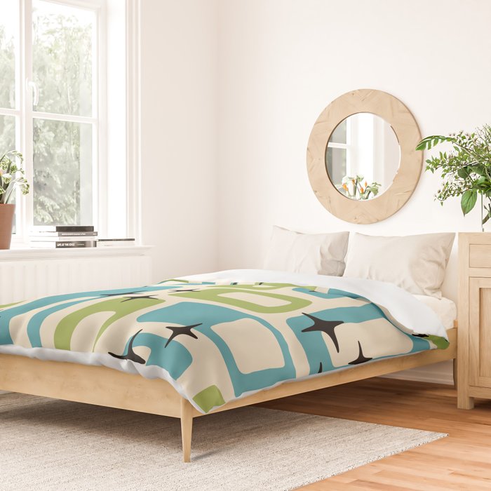 Mid Century Modern Duvet Cover Gallery Image 2