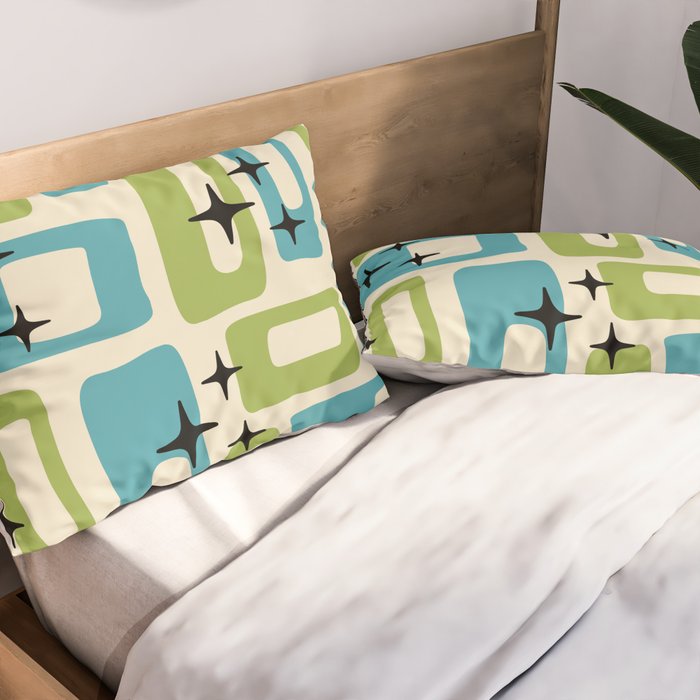 Mid Century Modern Pillow Sham Gallery Image 2