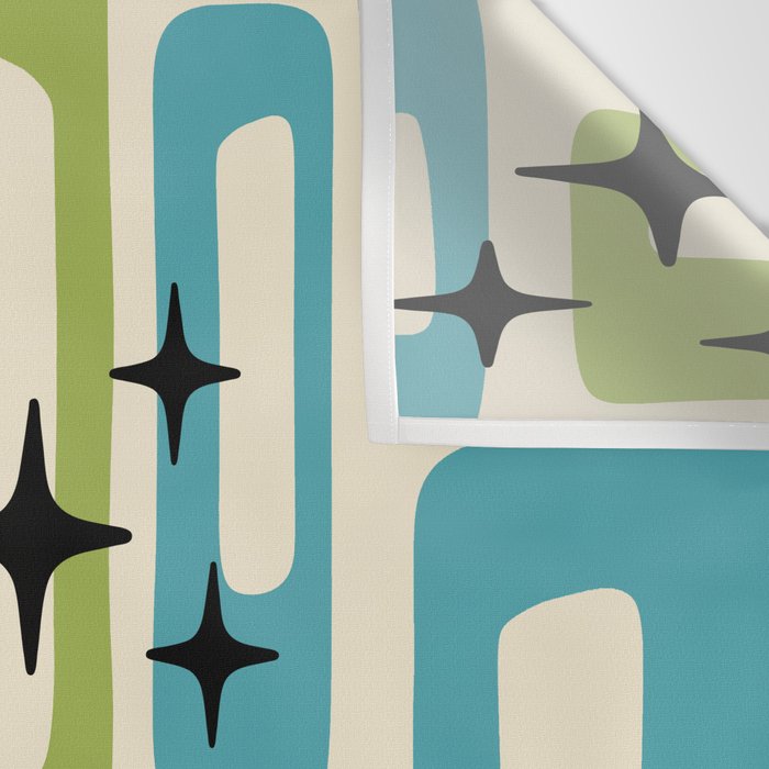 Mid Century Modern Wall Tapestry Gallery Image 3
