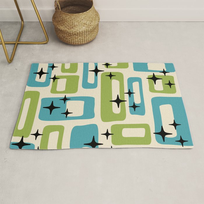 Mid Century Modern Rug Gallery Image 1