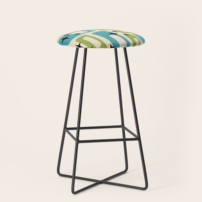 Mid Century Modern Stool Gallery Image 1