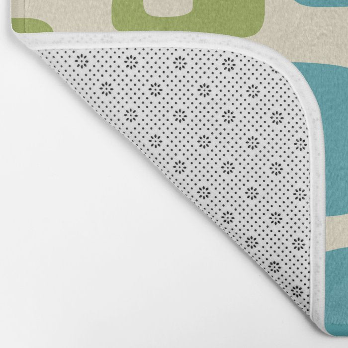 Mid Century Modern Bath Mat Gallery Image 2