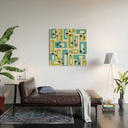 Mid Century Modern Wood Wall Art Gallery Image 2