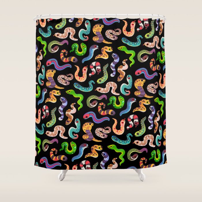 Serpent Day Shower Curtain Gallery Image 1