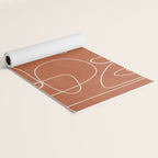 Lines in Space 2 Yoga Mat Gallery Image 2