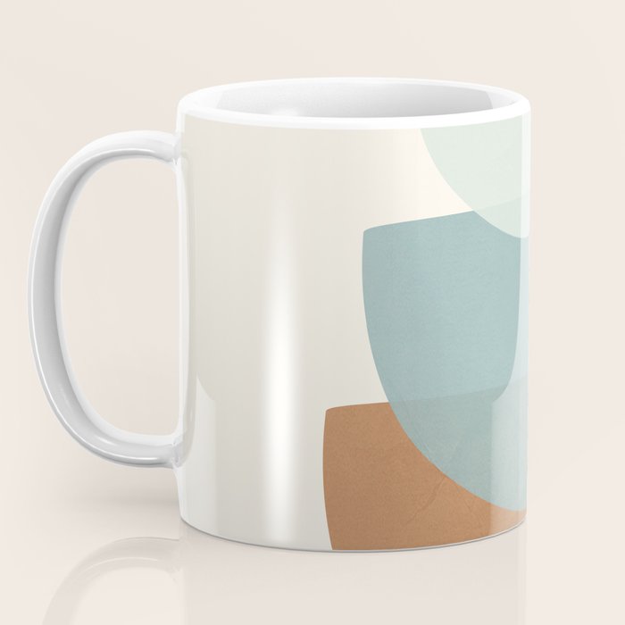 Azzurro Shapes No 56 Coffee Mug Gallery Image 3