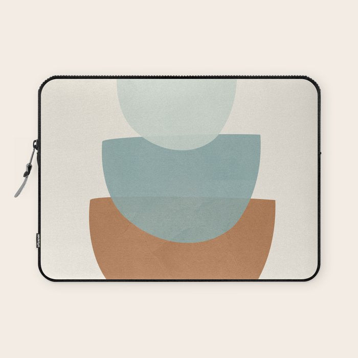 Azzurro Shapes No 56 Laptop Sleeve Gallery Image 1