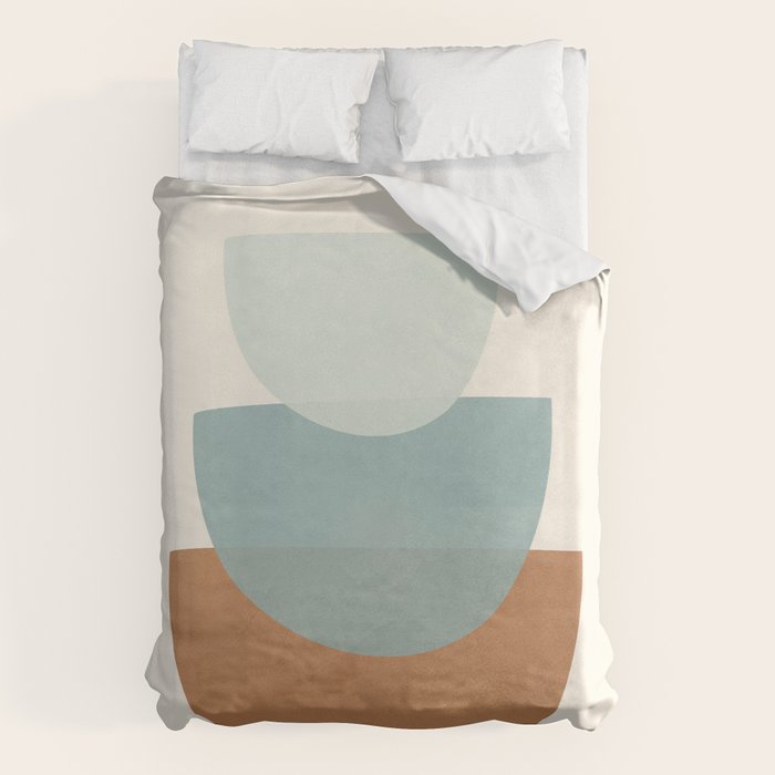 Azzurro Shapes No 56 Duvet Cover Gallery Image 1