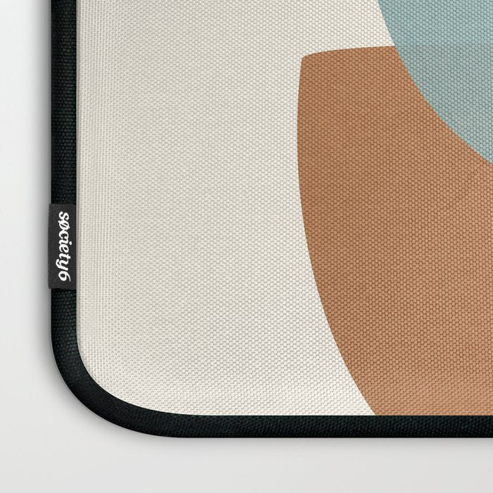 Azzurro Shapes No 56 Laptop Sleeve Gallery Image 3