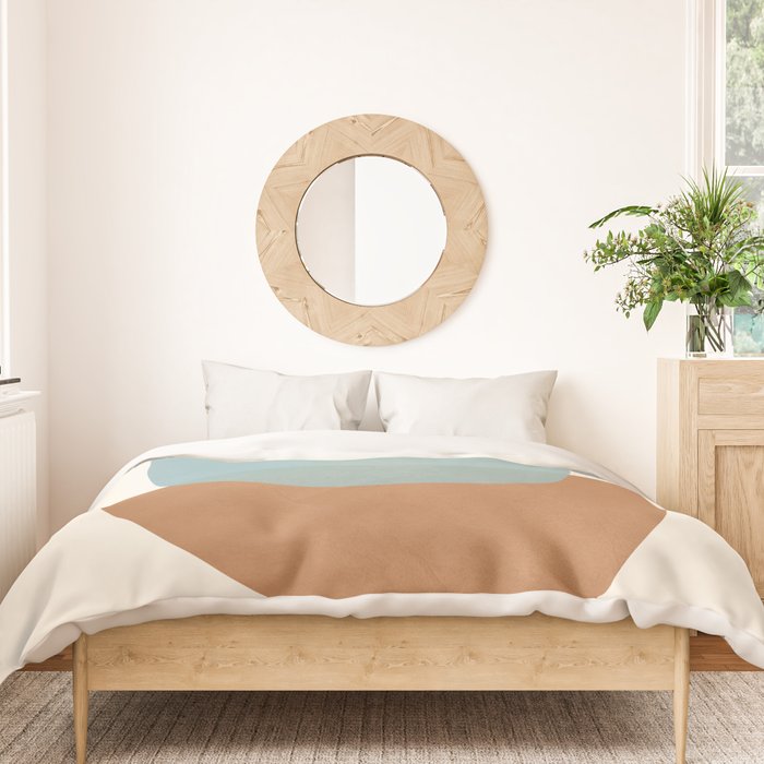 Azzurro Shapes No 56 Duvet Cover Gallery Image 3