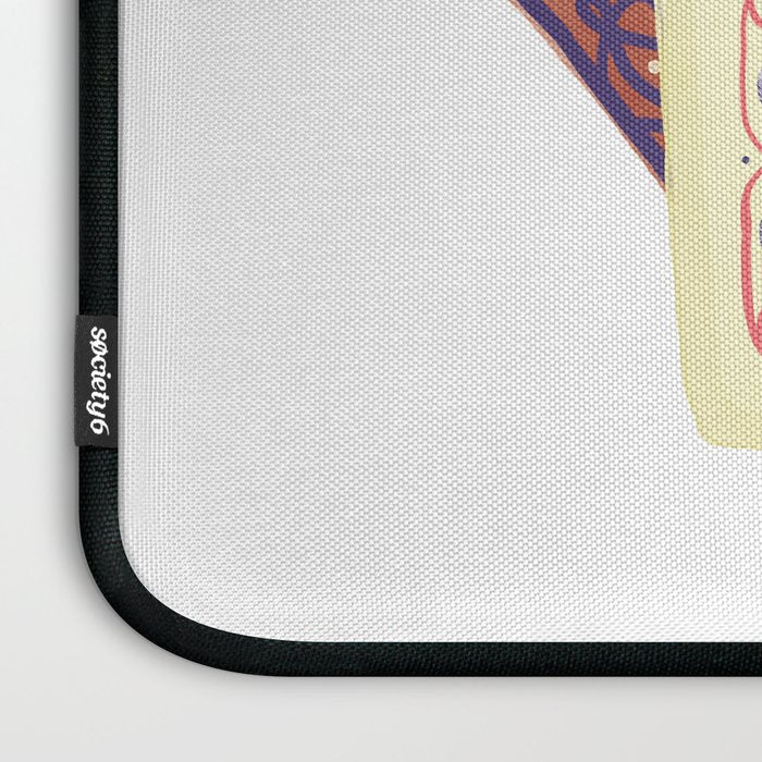 le dip washington dc matchbook print Laptop Sleeve Gallery Image 3