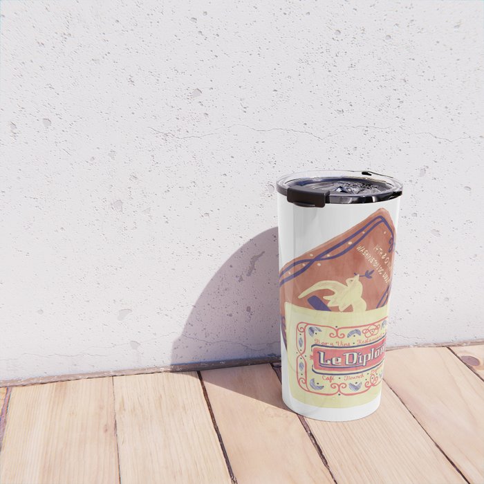 le dip washington dc matchbook print Travel Mug Gallery Image 4