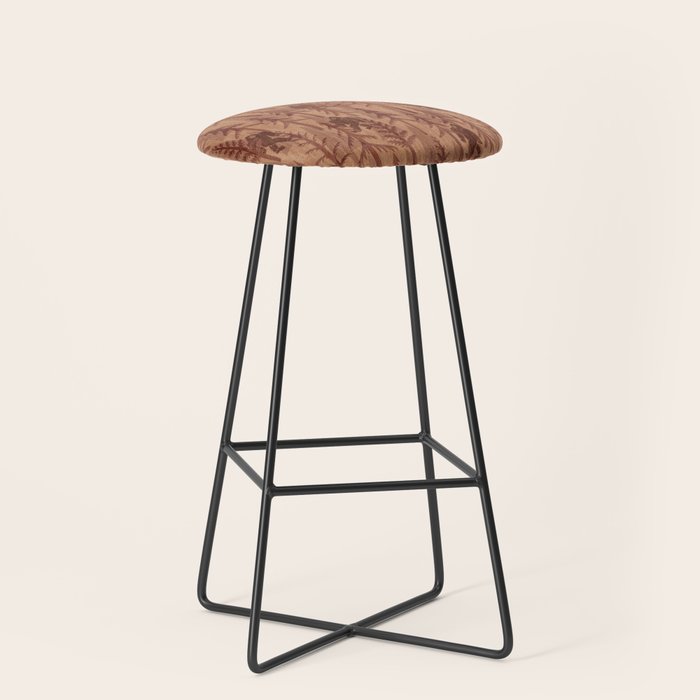Subtle Sasquatch - Rust Stool Gallery Image 1