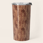 Subtle Sasquatch - Rust Travel Mug Gallery Image 2