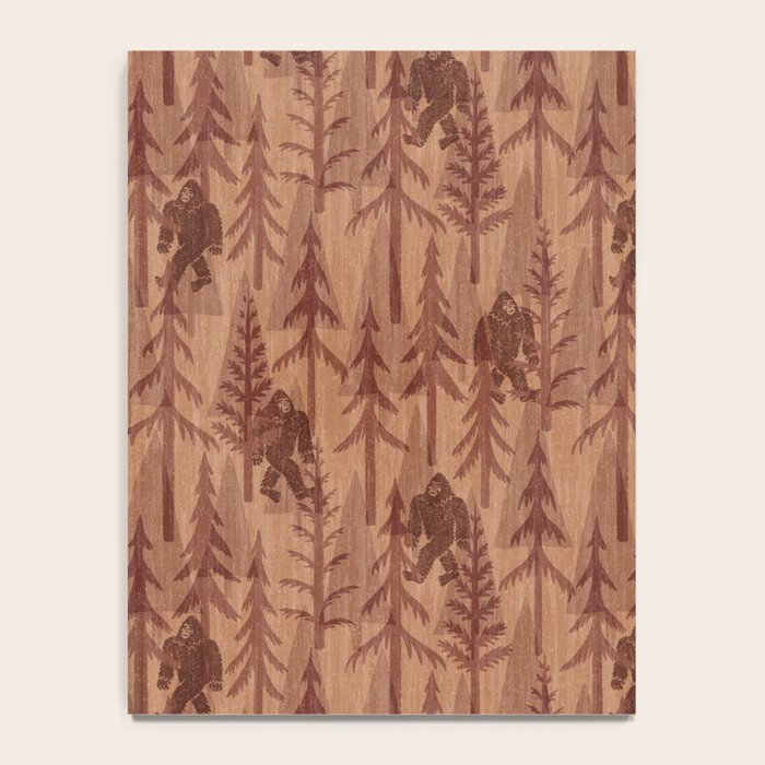 Subtle Sasquatch - Rust Notebook Gallery Image 4