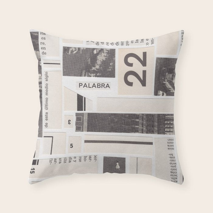 Palabra 22 Throw Pillow Gallery Image 6
