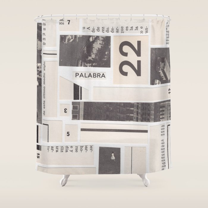Palabra 22 Shower Curtain Gallery Image 1