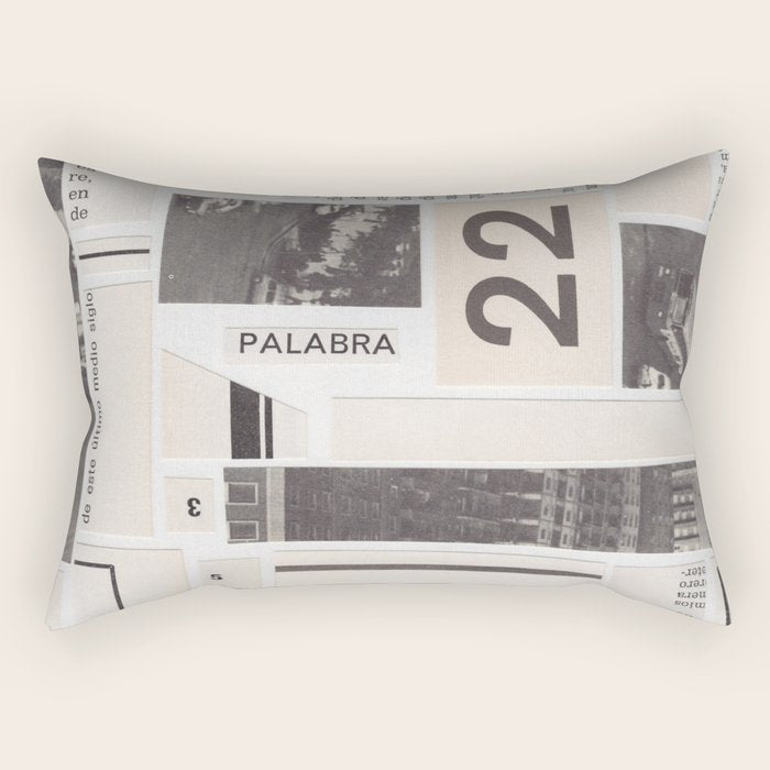 Palabra 22 Rectangular Pillow Gallery Image 1