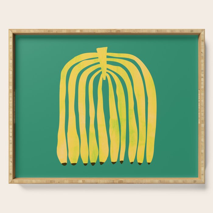 Strange banana Serving Tray Gallery Image 1