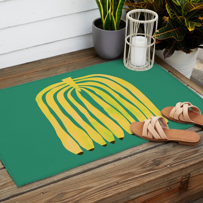 Strange banana Outdoor Rug Gallery Image 2