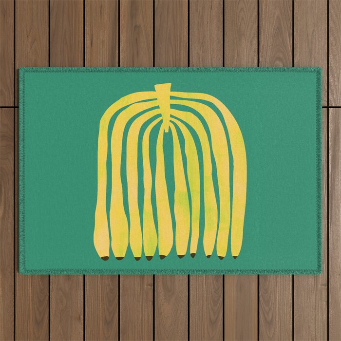 Strange banana Outdoor Rug Gallery Image 1