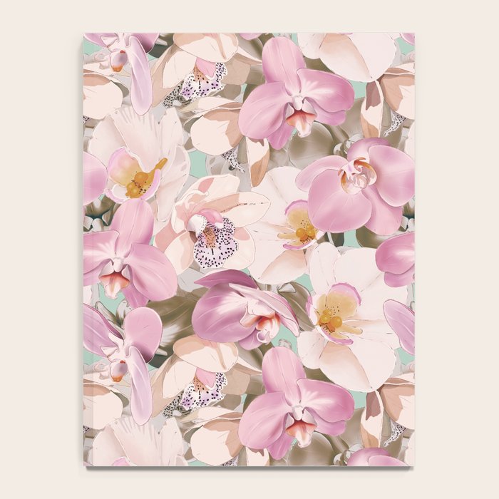 Lush Pink Tropical Flowers I Notebook Gallery Image 4