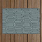 Art Deco Arch Pattern LIII Outdoor Rug Gallery Image 1