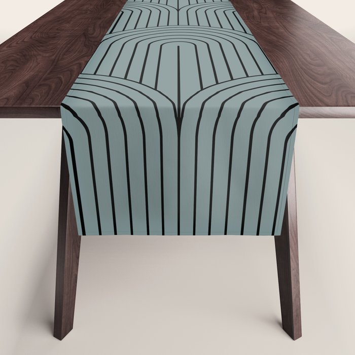 Art Deco Arch Pattern LIII Table Runner Gallery Image 1