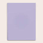 Pastel Lavender Purple Solid Color Notebook Gallery Image 4