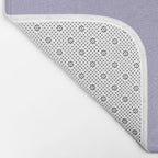 Pastel Lavender Purple Solid Color Bath Mat Gallery Image 2