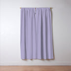 Pastel Lavender Purple Solid Color Window Curtain Gallery Image 3