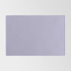 Pastel Lavender Purple Solid Color Rug Gallery Image 2