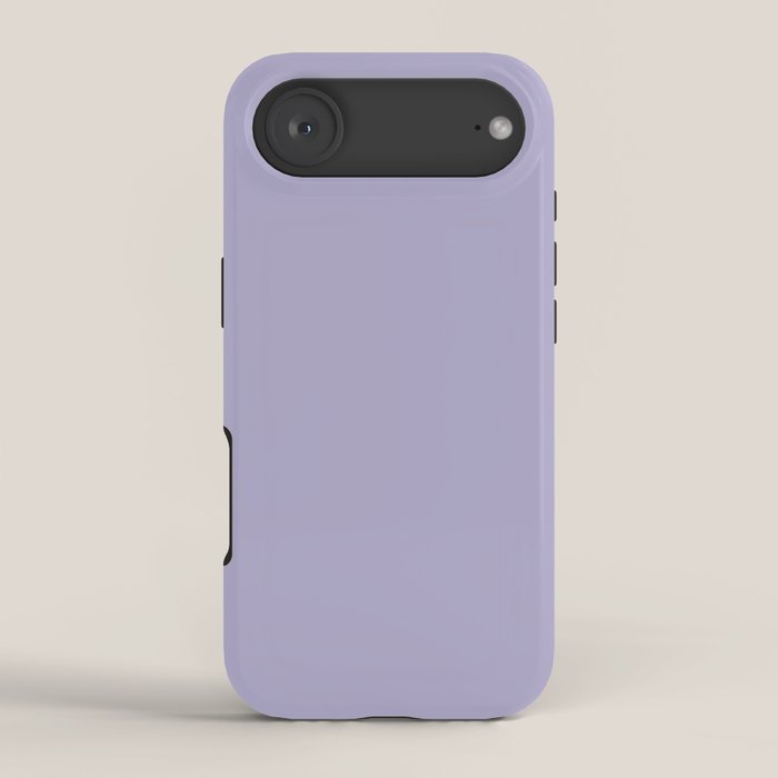 Pastel Lavender Purple Solid Color iPhone Case Gallery Image 2