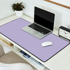Pastel Lavender Purple Solid Color Desk Mat Gallery Image 2