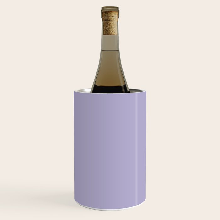 Pastel Lavender Purple Solid Color Wine Chiller Gallery Image 1