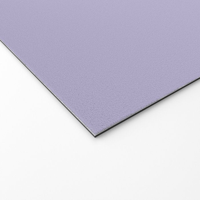 Pastel Lavender Purple Solid Color Welcome Mat Gallery Image 2