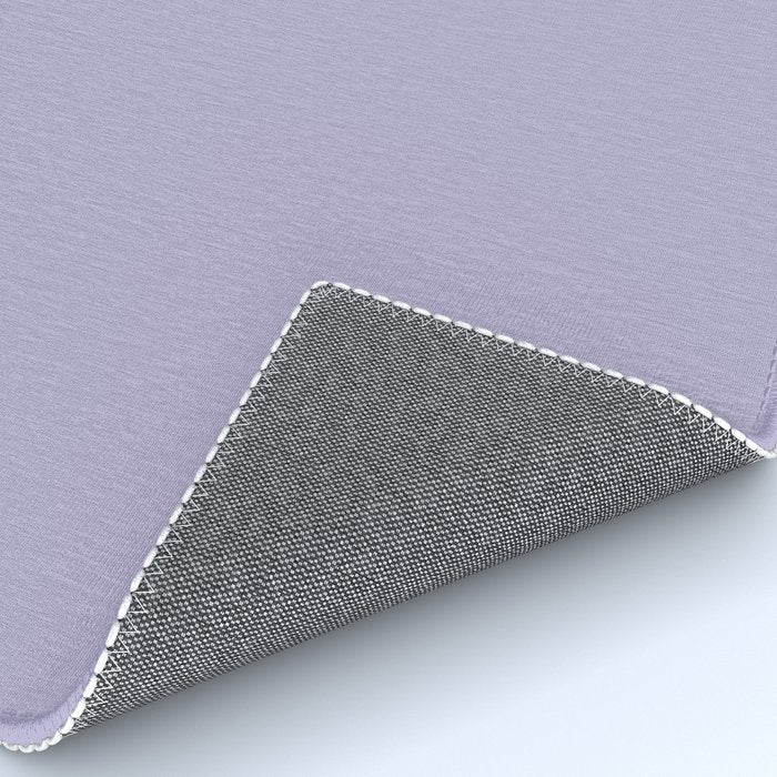 Pastel Lavender Purple Solid Color Rug Gallery Image 4