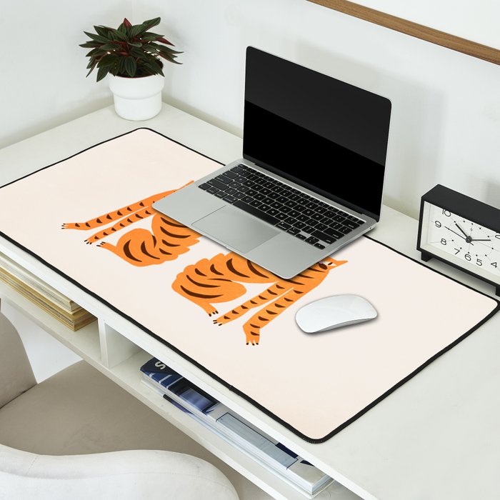 Pop Cats 01: Modern Pop Art Desk Mat Gallery Image 2
