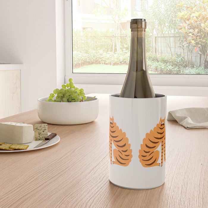 Pop Cats 01: Modern Pop Art Wine Chiller Gallery Image 4