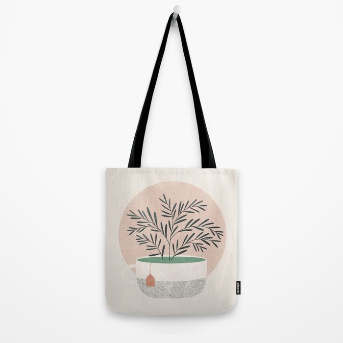 green tea Tote Bag Gallery Image 2