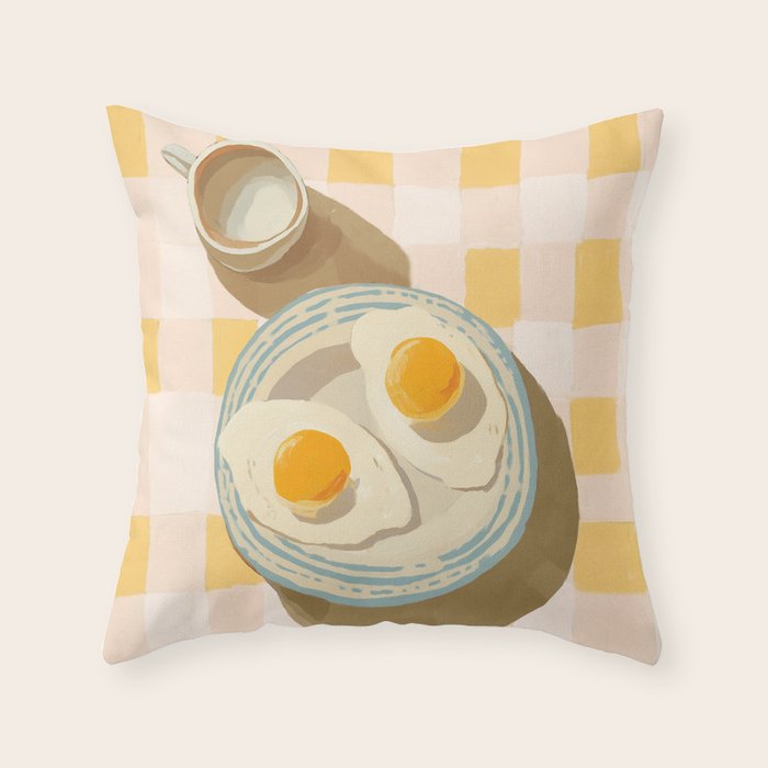 Sunny Side Up Throw Pillow Gallery Image 6