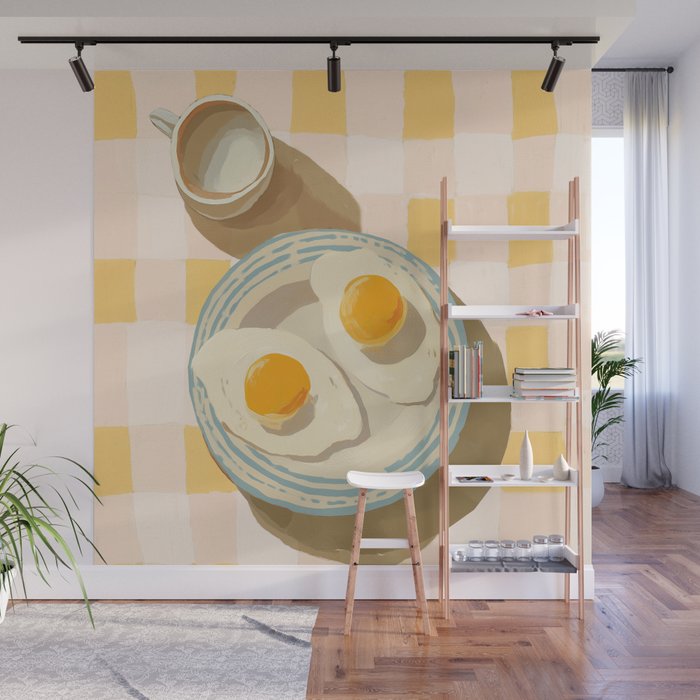 Sunny Side Up Wall Mural Gallery Image 1