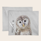 Baby Owl - Colorful Placemat Gallery Image 1