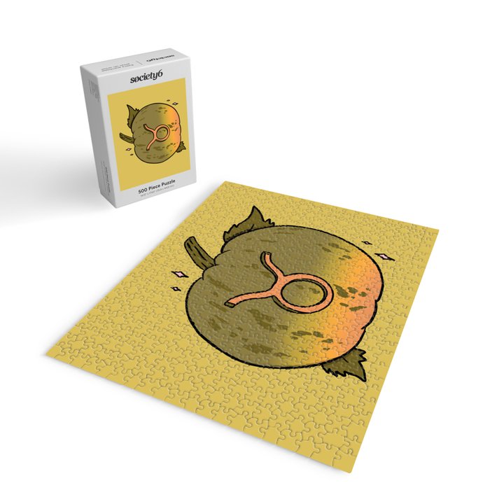 Taurus Pumpkin Jigsaw Puzzle Gallery Image 2