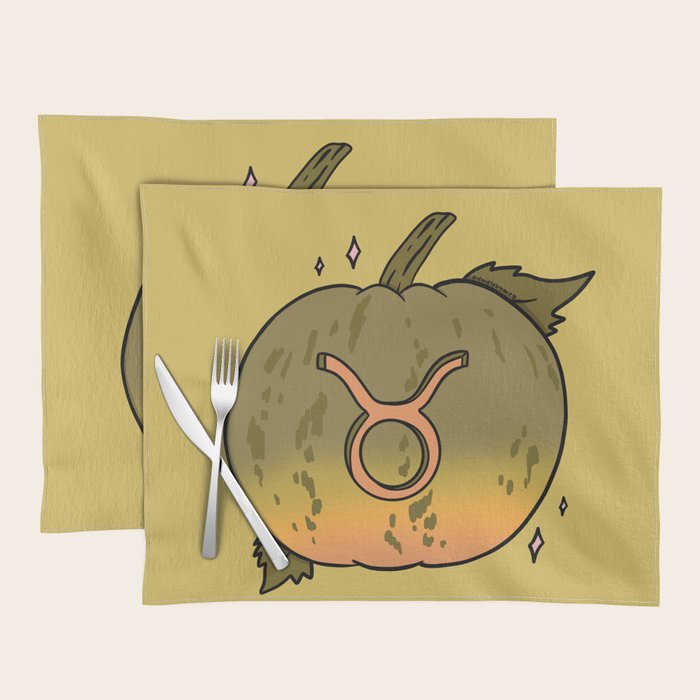 Taurus Pumpkin Placemat Gallery Image 1