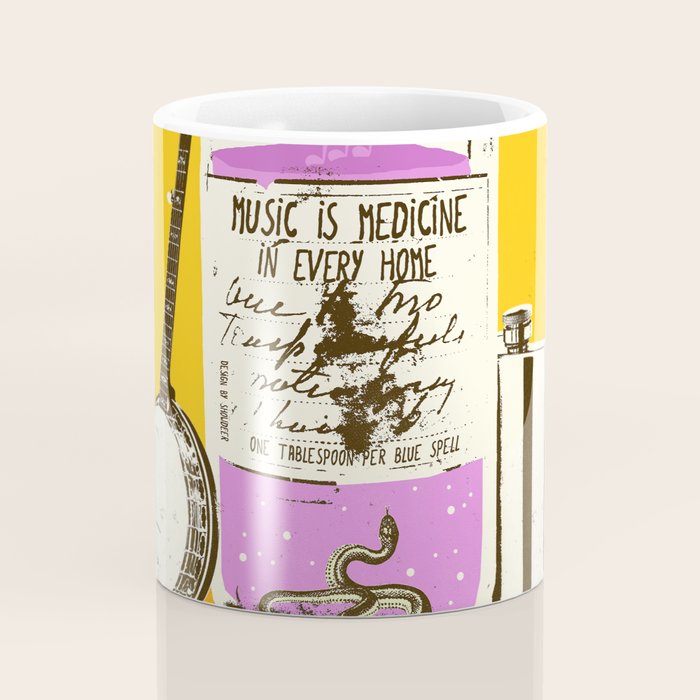 MUSIC IS MEDICINE Coffee Mug Gallery Image 4