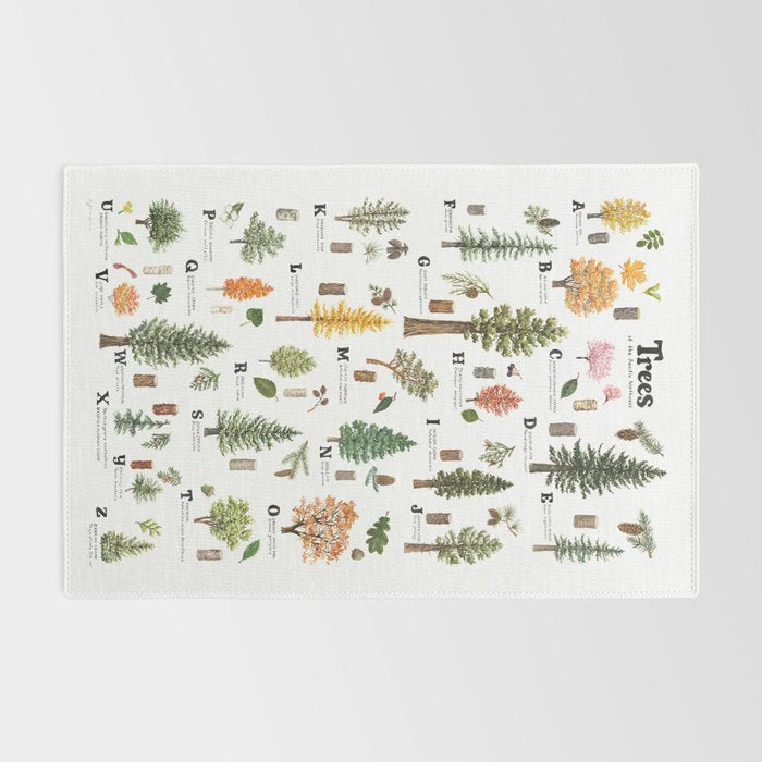 Trees of the Pacific Northwest Rug Gallery Image 2