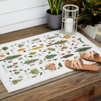 Trees of the Pacific Northwest Outdoor Rug Gallery Image 2